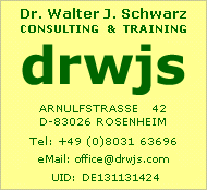 drwjs - Dr. Walter J. Schwarz